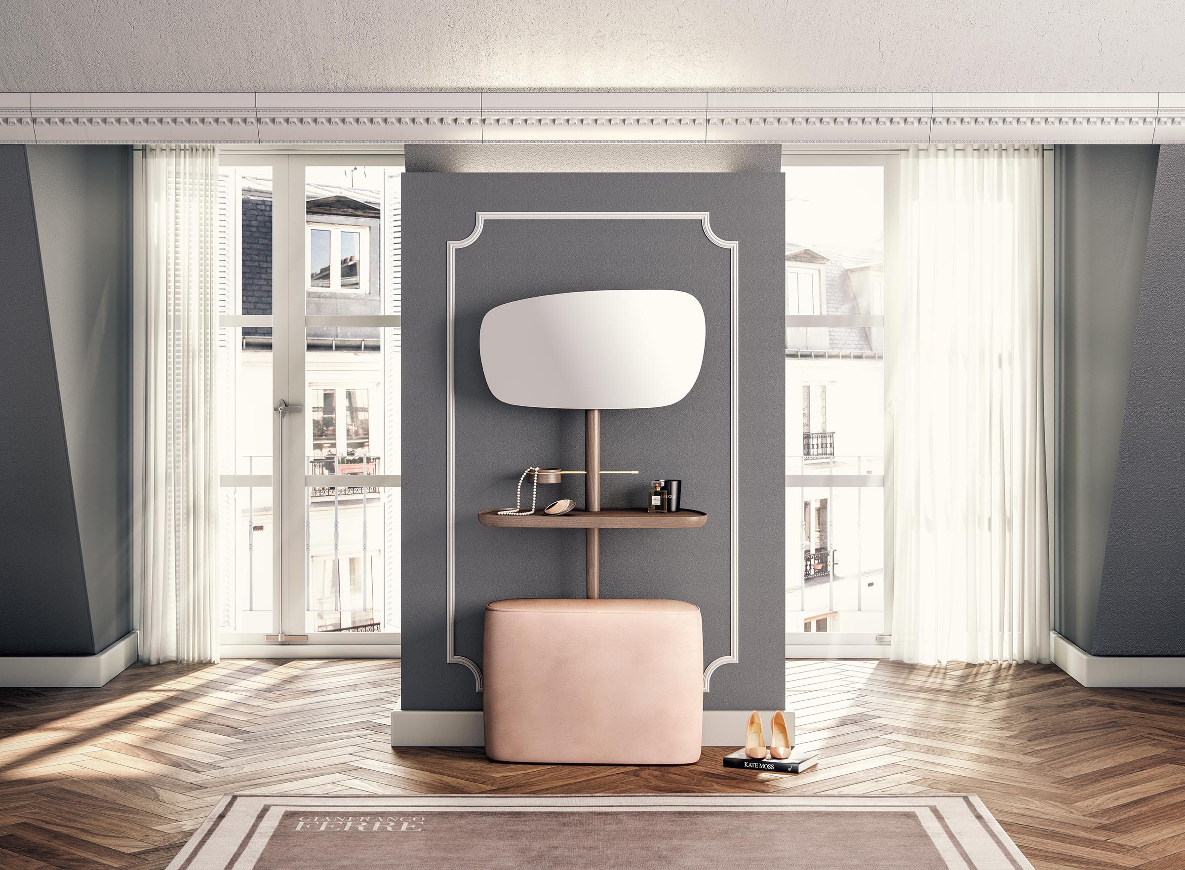 Tavolino vanity TOCADOR by Nomon